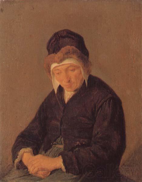Adriaen van ostade An Old Woman Germany oil painting art